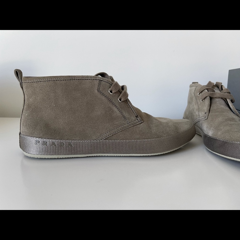 Prada Grey Sneakers like new